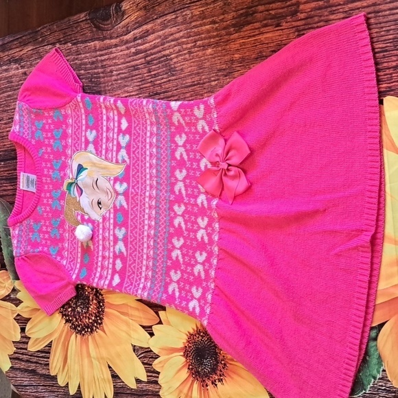 Pink Sweater Dress 10/12 - Picture 4 of 8